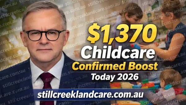 $1,370 Childcare Confirmed Boost Today 2026: Centrelink Update Explained…