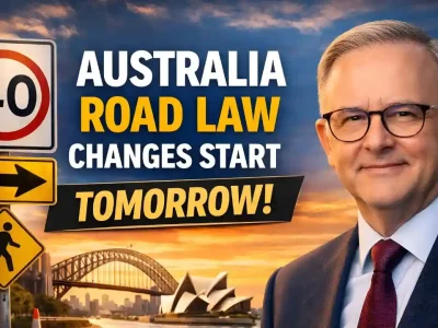 Don’t Risk It! Australia Road Law Changes Start TOMORROW – Avoid Fines…