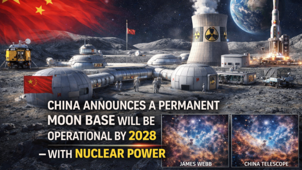 The Real Reason China is Rushing to Build a Permanent Moon Base by 2028